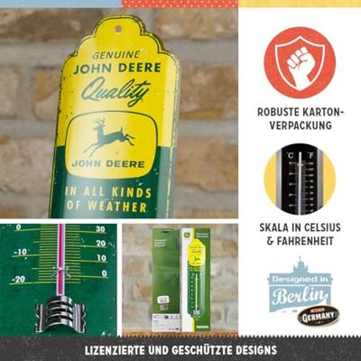 Thermometer John Deere In all weather