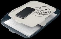 Leitz Cosy brievenbakje met desk organiser, grijs - thumbnail