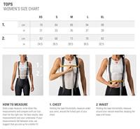 Castelli Espresso fietsshirt korte mouw wit dames L - thumbnail