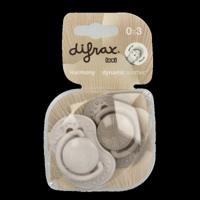 Lovi fopspeen harmony 0-3 maanden assorti 1 Stuks - thumbnail