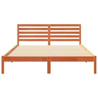 Bedframe Wasbruin 160 x 220 cm Massief grenenhout - thumbnail