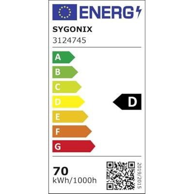 Sygonix SY-6249490 LED-plafondlamp LED LED Energielabel: D (A - G) 70 W Wit Sygonix SY-6249490 LED-plafondlamp LED LED Energielabel: D (A - G) 70 W Wit