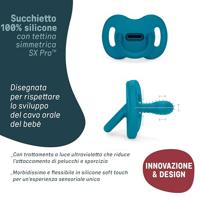 Fopspeen met symmetrische speen SX Pro Colour Essence SUAVINEX hemelsblauw - thumbnail