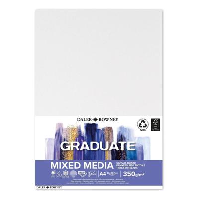 Canvasboard daler rowney graduate a4 wit