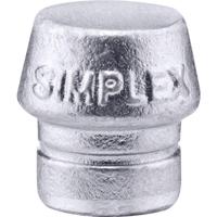 Halder Kunststofhamerkop | hoofd-d. 30 mm | zacht metaal zilver hard | 1 stuk - 3209.030 3209.030 - thumbnail