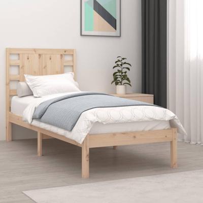 Bedframe zonder matras massief grenenhout 90x200 cm Bedframe zonder matras massief grenenhout 90x200 cm