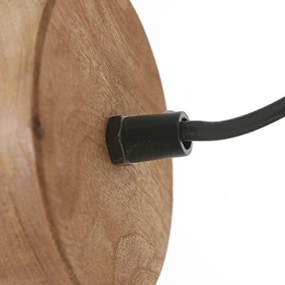 Light & Living Landelijke leeslampImbert hout met zwart - 1848384 - thumbnail