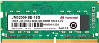 Transcend jm3200hse-16g jetram, 16gb, so-dimm, ddr4 3200 mhz, 1rx8, 2gx8, cl22, 1.2v - thumbnail