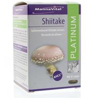 Mannavital Shiitake Platinum V-caps 60 - thumbnail