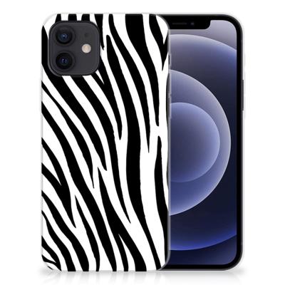 iPhone 12 | 12 Pro (6.1") | TPU Hoesje | Zebra iPhone 12 | 12 Pro (6.1") | TPU Hoesje | Zebra