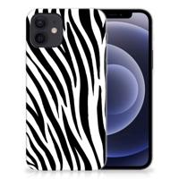iPhone 12 | 12 Pro (6.1") | TPU Hoesje | Zebra - thumbnail