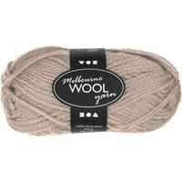 Creativ Company Melbourne wolgaren, l: 92 m, beige, 50 gr/ 1 bol - thumbnail
