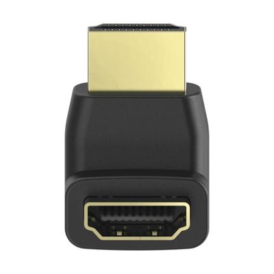 Hama 00205164 HDMI Adapter [1x HDMI-bus - 1x HDMI-stekker] Zwart