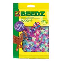 SES strijkkralen - mix glitter, 1000st. - thumbnail