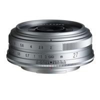 Voigtländer Ultron 27mm F/2 Fujifilm X zilver - thumbnail