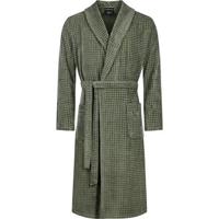 Cawö Cawo Heren Home Badjas met Sjaalkraag Uni 52 6508 field - thumbnail