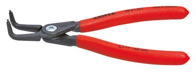 KNIPEX borgveertang praez.circlip pliers m.plastic curved