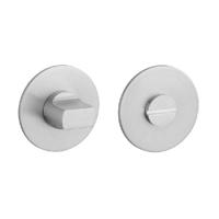 STERK | WC garnituur OVAL 1712 | Ultra dun | 3mm | RVS - thumbnail