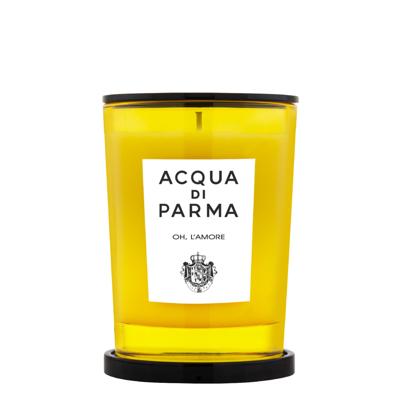Acqua di Parma Glass Candle Collection Oh, L'Amore 200gr