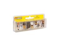 NOCH 15043 H0 Archeologen figuren Geverfd, Staand, Zittend - thumbnail