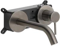 Ben Navan 2-gats inbouwmengkraan geborsteld zwart - thumbnail