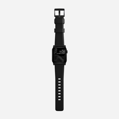 Nomad Rugged band / black hardware (45-49mm) - Black Nomad Rugged band / black hardware (45-49mm) - Black