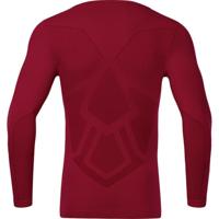 JAKO 6455 Longsleeve Comfort 2.0 - Wijnrood - S - thumbnail