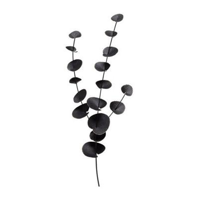 BePureHome Eucalyptus Wanddeco - Metaal - Zwart - 91x37x9