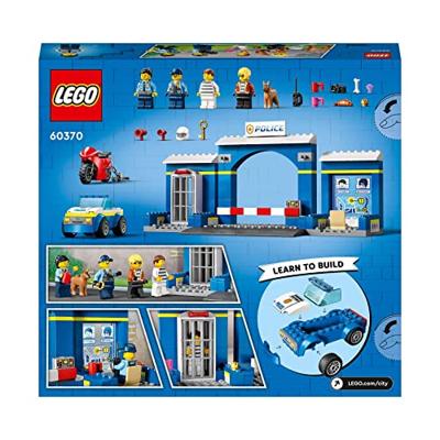 Lego City 60370 Achtervolging Politiebureau