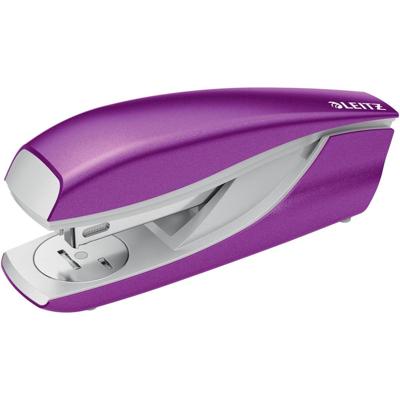 Leitz NeXXt WOW 5502 nietmachine, paars metallic, op blister Leitz NeXXt WOW 5502 nietmachine, paars metallic, op blister