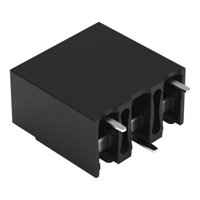 WAGO 2086-3123/300-000 Printklem 1.50 mm² Aantal polen 3 Zwart 1 stuk(s)
