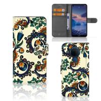 Wallet Case Nokia 5.4 Barok Flower - thumbnail