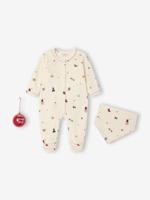 3-delig babyset Kerstmis ecru - thumbnail