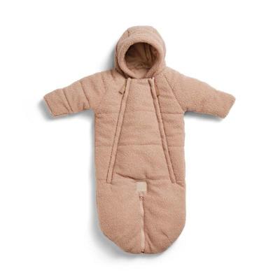 Elodie overall autostoel 0+ pink bouclé-0-6 maanden