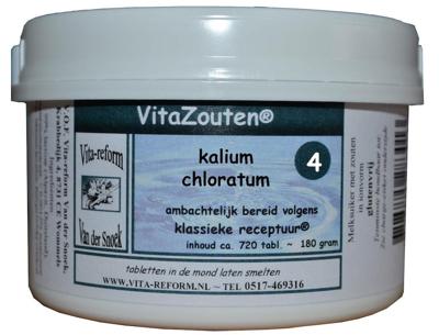 Vita Reform Vitazouten Nr. 4 Kalium Chloratum Muriaticum 720st Vita Reform Vitazouten Nr. 4 Kalium Chloratum Muriaticum 720st