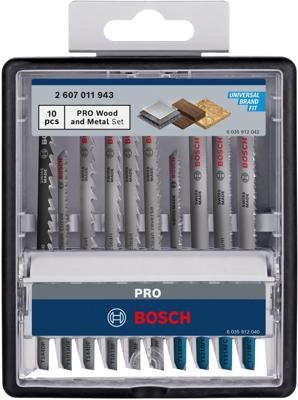 Bosch Accessoires PRO Wood and Metal set | 100 mm | 10 stuks - 2607011943 Bosch Accessoires PRO Wood and Metal set | 100 mm | 10 stuks - 2607011943