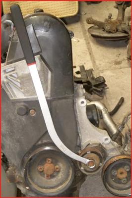 KS Tools 150.1213 Wig+tandriemsleutel, L=460mm, 18mm