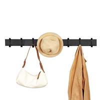 ACAZA Wandkapstok Zwart - thumbnail