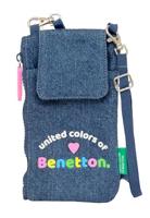 Portemonnee Benetton Denim Zak voor mobiel Blauw - thumbnail