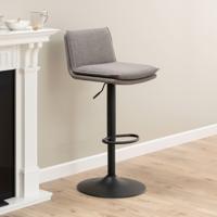 Bendt Barkruk 'Adonna' kleur Grijsbruin (zithoogte 68-89cm) - thumbnail