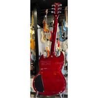 Vintage V69CR Coaster Series Cherry Red elektrische gitaar - thumbnail