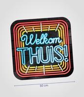 NEON Deurbord Welkom Thuis - thumbnail