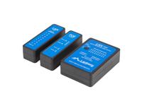 Lanberg NT-0404 netwerkkabeltester PoE-tester Zwart, Blauw - thumbnail