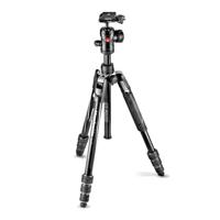 Manfrotto Befree Advances camerastatief-kit met draaisluiting, reisstatiefkit met kogelkop, compact en draagbaar, aluminium statief voor DSL-, spiegelloze en spiegelreflexcamera's, camera-accessoires - thumbnail