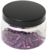 Sapim spaaknippel 14 polyax 14mm lila aluminium (100st) - thumbnail