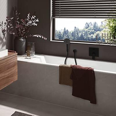 Hansgrohe Pulsify Select S doucheset 105 3jet Relaxation EcoSmart met doucheslang 160 cm, mat zwart