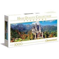 Clementoni legpuzzel Panorama Neuschwanstein 1000 stukjes - thumbnail