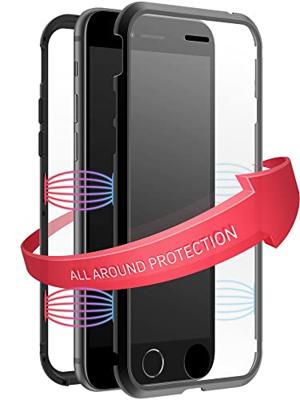 Black Rock Cover 360° Glass IPhone 7/8 Zwart