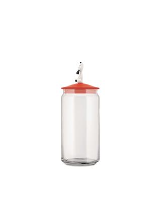Alessi Lula Voorraadpot rood/oranje