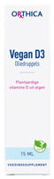 Orthica Vegan D3 olie druppels 15 Milliliter - thumbnail